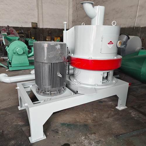 干树枝粉碎研磨机 立式麦麸稻草木粉机 200目木粉机时产200公斤