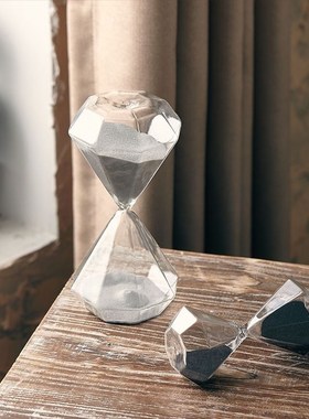 沙漏摆件北欧风沙漏计时器创意个性30分钟生日礼物约办公室装饰