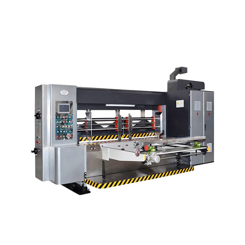 厂家供应全自动变频印刷模切机三色高速水墨瓦楞纸板印刷模切机