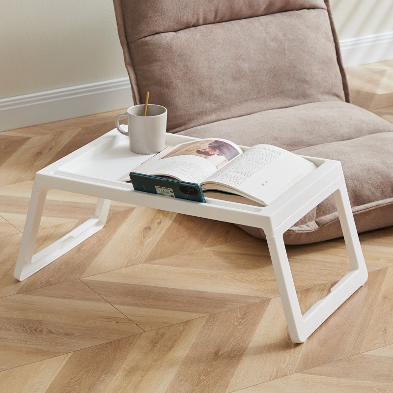 床上小桌子餐架可折叠女生卧室懒人书桌学生宿舍学习笔记本电脑桌