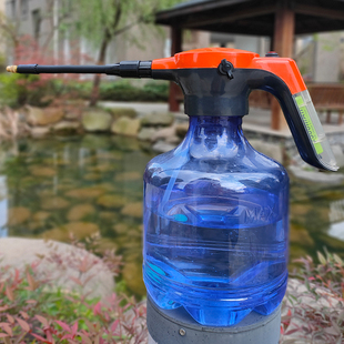 2022新款3L大容量电动喷壶充电喷雾器家用洗车洒水壶可搭配水管