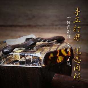长款黑檀二胡护琴码n 二胡弱音器 专业桥形二胡护琴码 给蛇皮减压