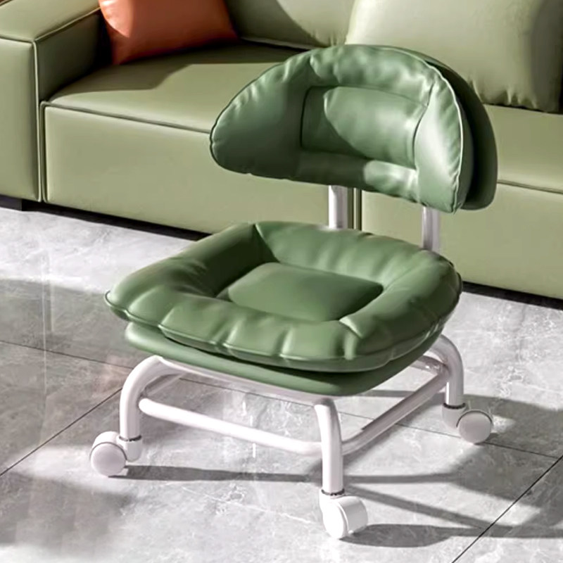 万向轮小凳子家用客厅换鞋滑轮靠背软包矮凳静音成人多功能美缝凳,住宅家具,万向轮凳,淘宝优惠券,粉丝福利购,淘宝优惠卷