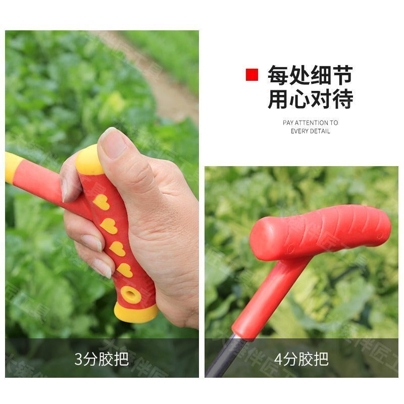 锄地铲子挖土荠菜野菜种花工具户外铁铲万能园艺神器X除草小铁锹