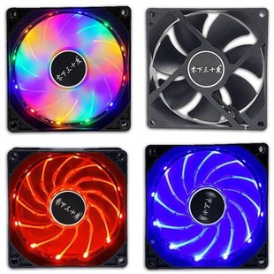 台式 机电脑CPU散热器风5扇9c温控调速厘米902静音m大转505风量高