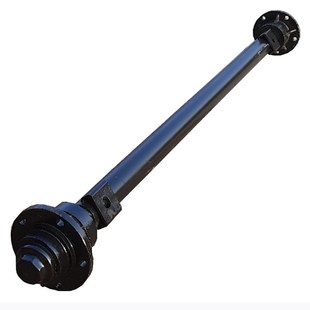 130后桥 轴头转盘挂接牵引杆升降支腿钢板减震总成防尘盖拖车配件