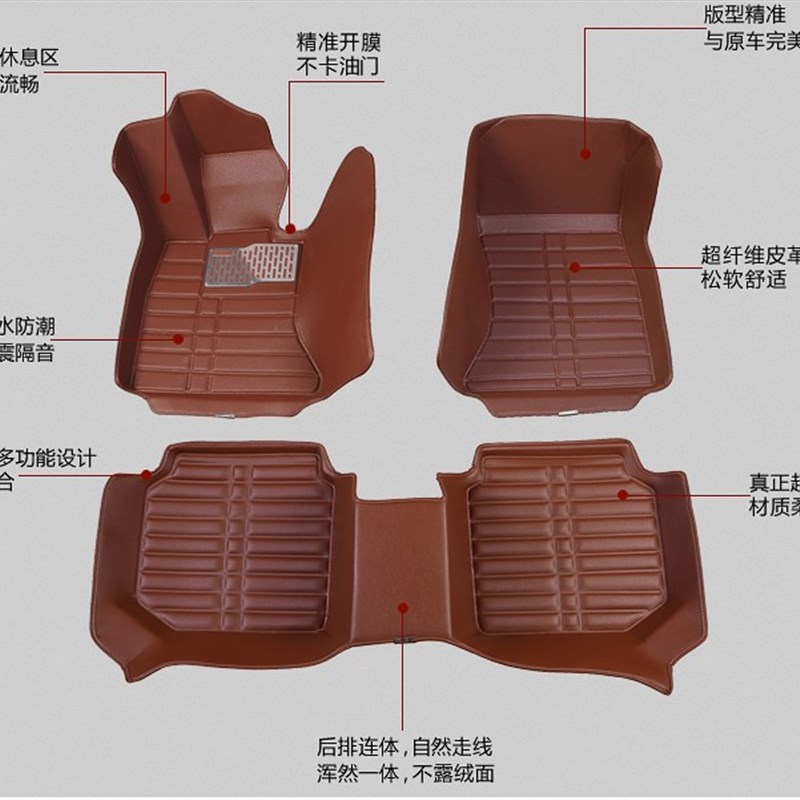 陆风X8 陆风X5 陆风X2 X6 陆丰X7 陆风X9 逍遥专用全Y包围汽车脚