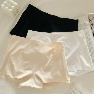 女士冰丝防走光二合一打底裤 森日和叶无痕2025新款 7A抑菌安全裤