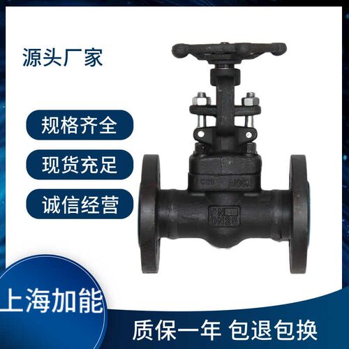 锻钢法兰闸阀Z41H-16-40C锻钢蒸汽高温铸铁DN15 20 32 40 50