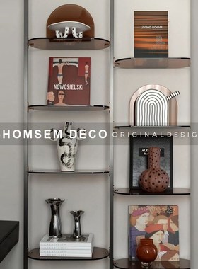 现代样板房间客厅电视柜书房书柜波点艺术托盘摆件V餐桌置物盘果