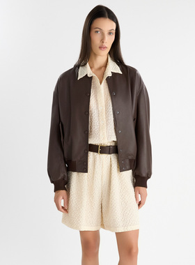 SIMONETTA RAVIZZA26春夏 夹克外套宽松长袖衬衫松紧腰休闲短裤