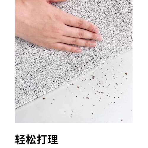 绿森林镂空丝圈入户门垫进色门免脏镂空丝圈洗pc可裁v剪防滑耐奶