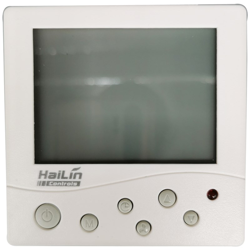 海林24V液晶温控器HL8001DB2-L-MD中央空调联网R485温控开关面板A