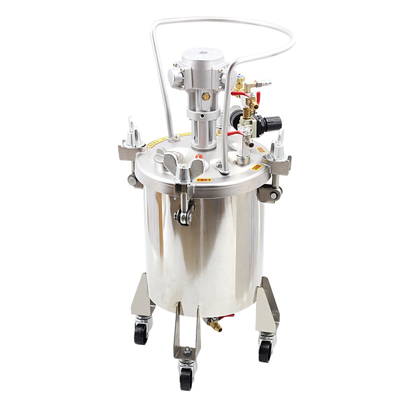 三和气动10L30LL0L升不锈钢压力桶自动搅拌桶油漆搅拌桶压力罐