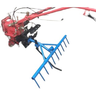 微耕平地耙子平整土地耙齿钉杂草理排耙齿解决旋耕平整械