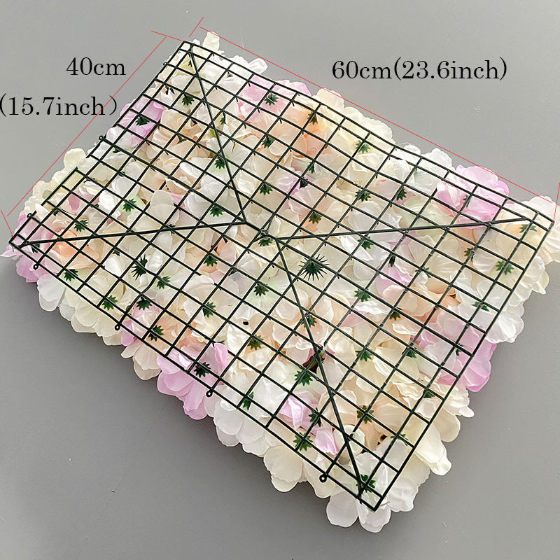 绿植墙仿真花墙婚礼背景装饰用品拍摄影道具绣球玫瑰植物室内假花