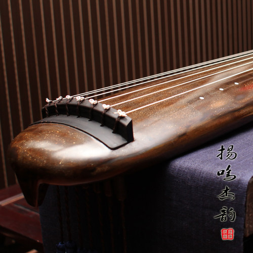 扬鸣古琴纯生漆古法制作 老杉木混沌初学演奏古琴 送桌送