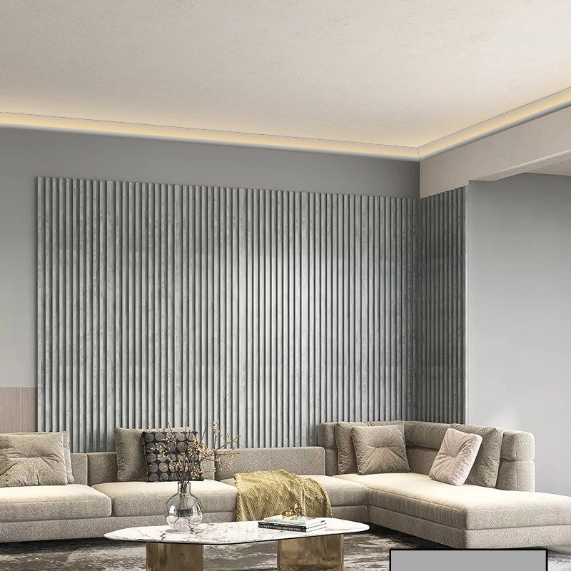 免吊顶石膏线灯条led免开槽顶角发光回光灯槽墙角洗墙线性灯智能