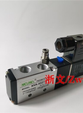 电磁阀NEUMA NVA-6521-P外部气控先导NVA-652-PT IP二位五通换向
