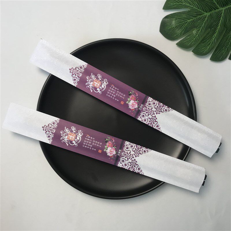 【优雅藤纹】加厚防油餐饮商用筷套一次性筷子套纸袋定制logo包邮