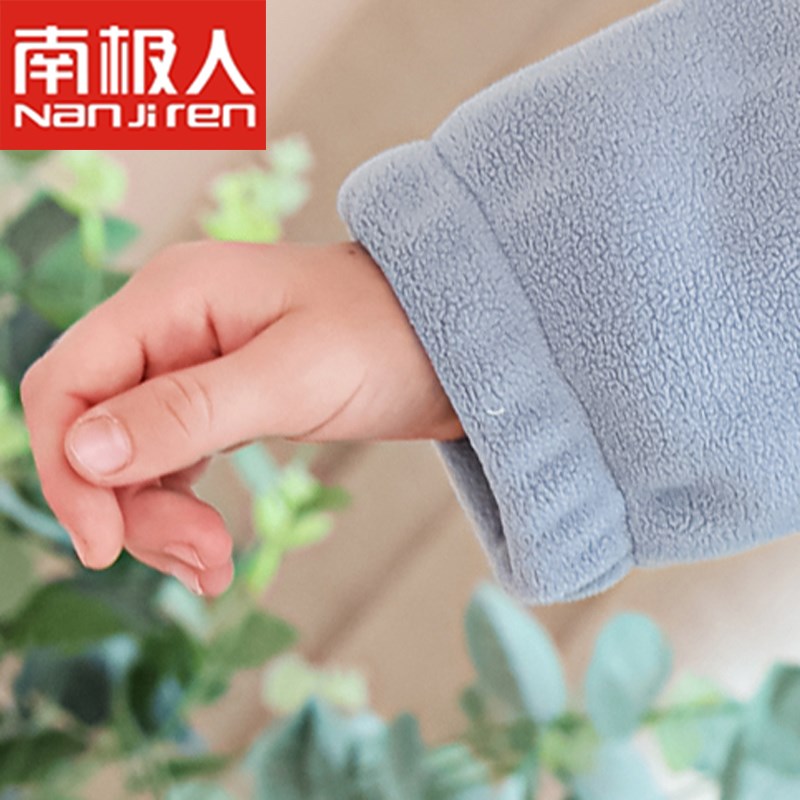 儿童睡衣秋冬季冬款女童女孩家居服小孩珊瑚绒加厚女童法兰绒套装