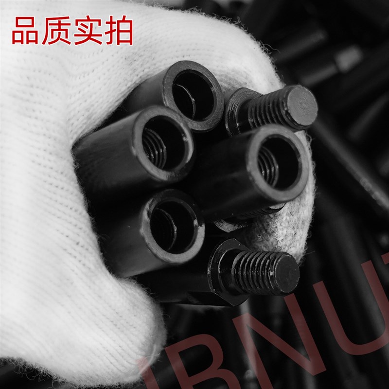 角磨机锰钢加长杆配件连接轴抛光水磨开孔器 鹅卵石花盆打磨工具