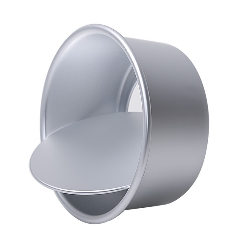 铝合金活底蛋糕模具阳极加厚圆形戚风蛋糕模 6寸8寸烘焙工具烤箱