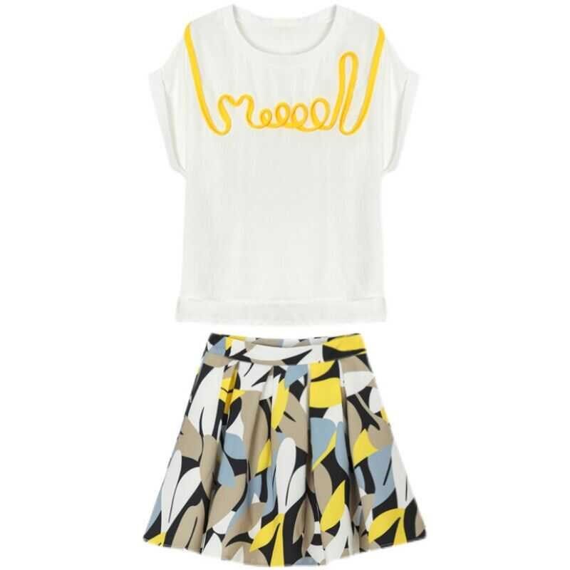 微胖mm大码时尚套装裙女夏季小个子宽松短袖t恤高腰半身裙两件套,女装/女士精品,时尚套装,淘宝优惠券,粉丝福利购,淘宝优惠卷