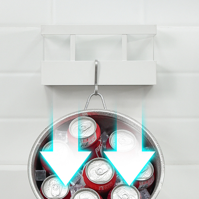 磁吸收纳盒冰箱侧面置物架磁贴壁挂免打孔厨房纸巾保鲜膜收纳架子