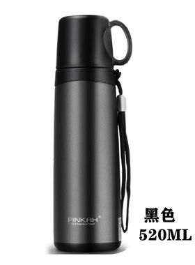 保温水杯品家家品男女304不锈钢学生水壶便携大容量旅游耐摔水杯