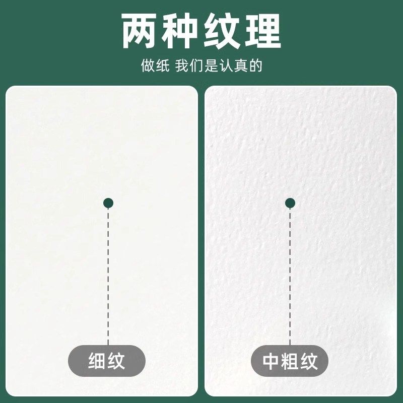 宝虹水彩纸小方砖禅绕画纸砖棉浆纸300g美术专用迷你方形水彩画纸