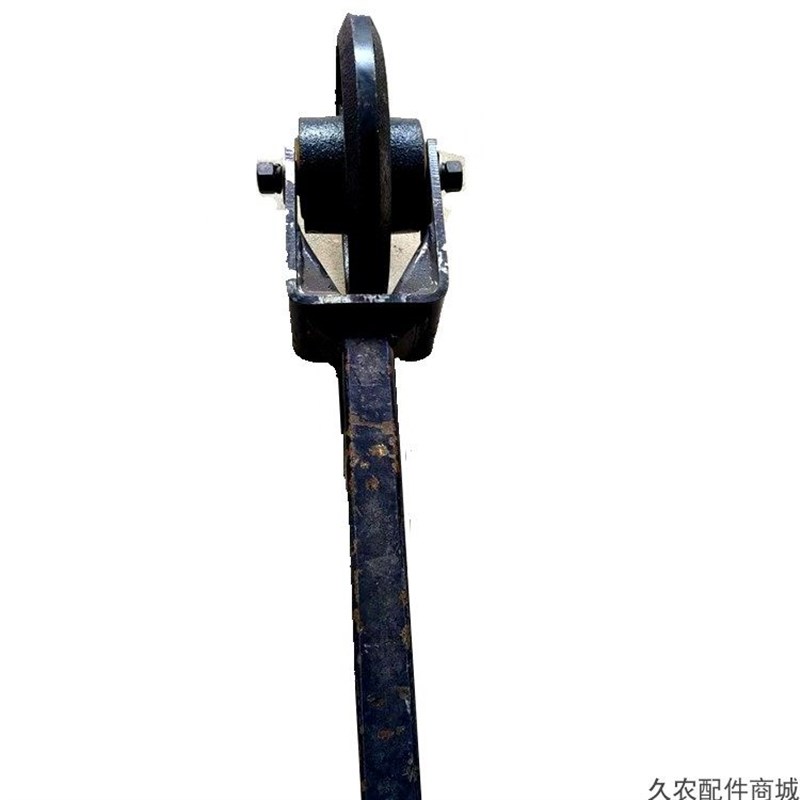 包邮沃得旋耕机导向轮总成履带运输车底盘涨紧轮组合支架焊合图片