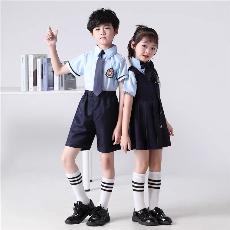 儿童演出服中小学生大合唱团男女诗歌朗诵表演服装幼儿园班服校服