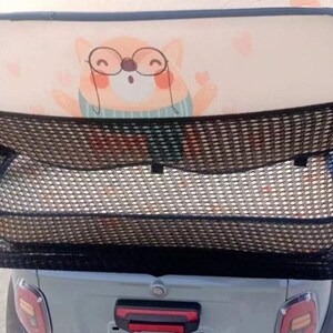 排座位漏网防三轮车防护电动小孩物品防儿童后掉落围挡安全防护网