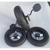 儿童三轮车铝合金前轮后轮钛空轮通用轱辘大全童车