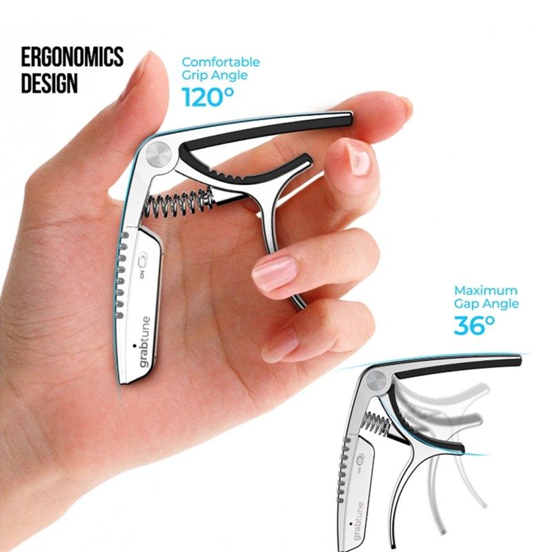 铂瑞科吉他变调夹调音器变音夹移调夹创意个性充电吉他专用校音