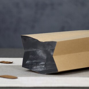 茶叶包装袋牛皮纸内袋红茶绿茶铝箔内膜袋二两半斤一斤热封口袋子