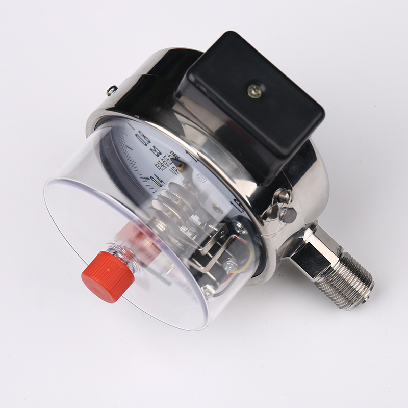 yxc100bf不锈钢磁助式电接点压力表真空40mpa耐震水油气压表液压