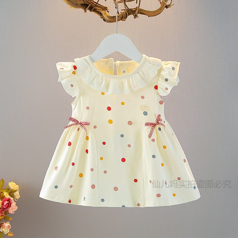 女童夏装连衣裙1岁2夏季宝宝背心裙洋气小女孩夏天薄款婴幼儿裙子