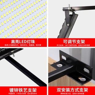 广告招牌LED投光灯户外防水店铺门头探照灯门口射灯支架商用牌匾