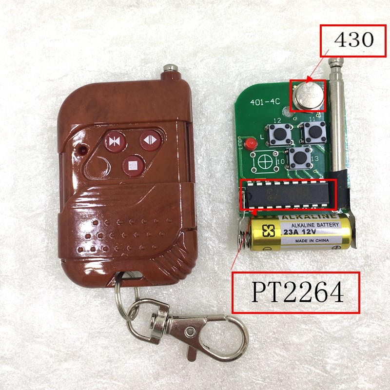 430频率遥控器 430焊码遥控器 430手对拷遥控器 430拷贝型遥控器