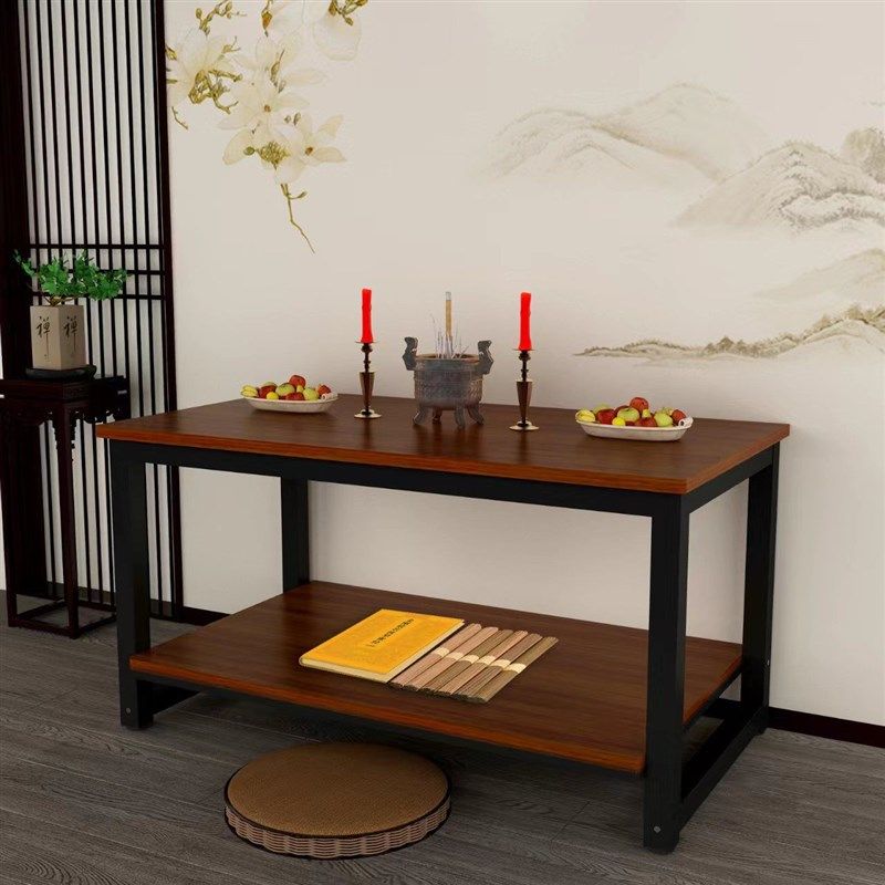 供桌香案家用佛台中式家用供桌道家佛家供奉台双层新式香案台面,住宅家具,供桌,淘宝优惠券,粉丝福利购,淘宝优惠卷