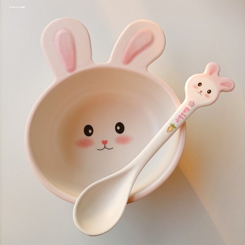 小孩专用吃饭碗儿童碗防摔防烫辅食碗套装便携餐具吃饭塑料碗碗勺,婴童用品,儿童餐具,淘宝优惠券,粉丝福利购,淘宝优惠卷