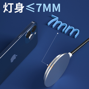 小鱼缸灯全光谱水草照明led夹灯防水溅射灯水族箱造景斗鱼缸夜灯