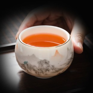 茶杯主人杯男款女士高端2024新款个人专用高档单个茶具一人功夫碗