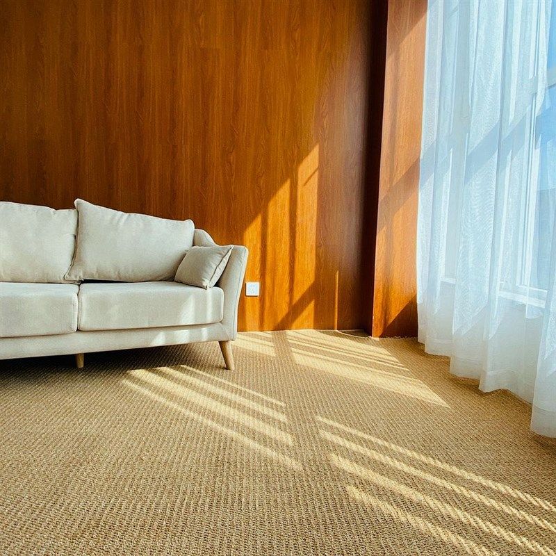 仿剑麻地毯客厅茶室榻榻米飘窗草编地垫圆形拍照摄影猫爪地毯定制