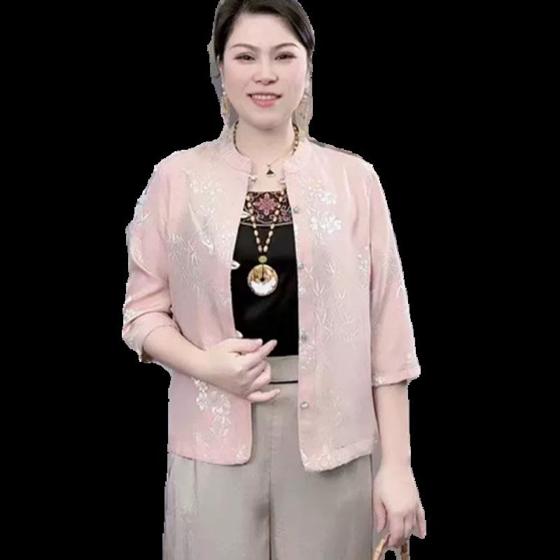 新中式国风双面穿设计感外套休闲开衫春夏季新款高级外搭洋气上衣