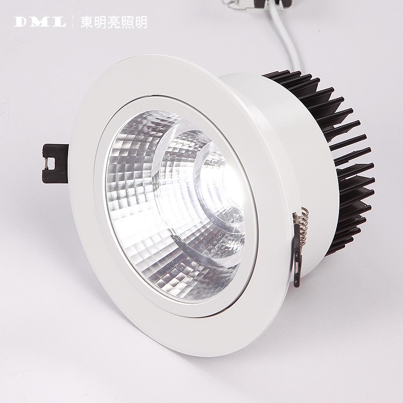 LED射灯COB筒灯天花灯服装店5W10W15W嵌入式吊顶灯客厅灯商照包邮