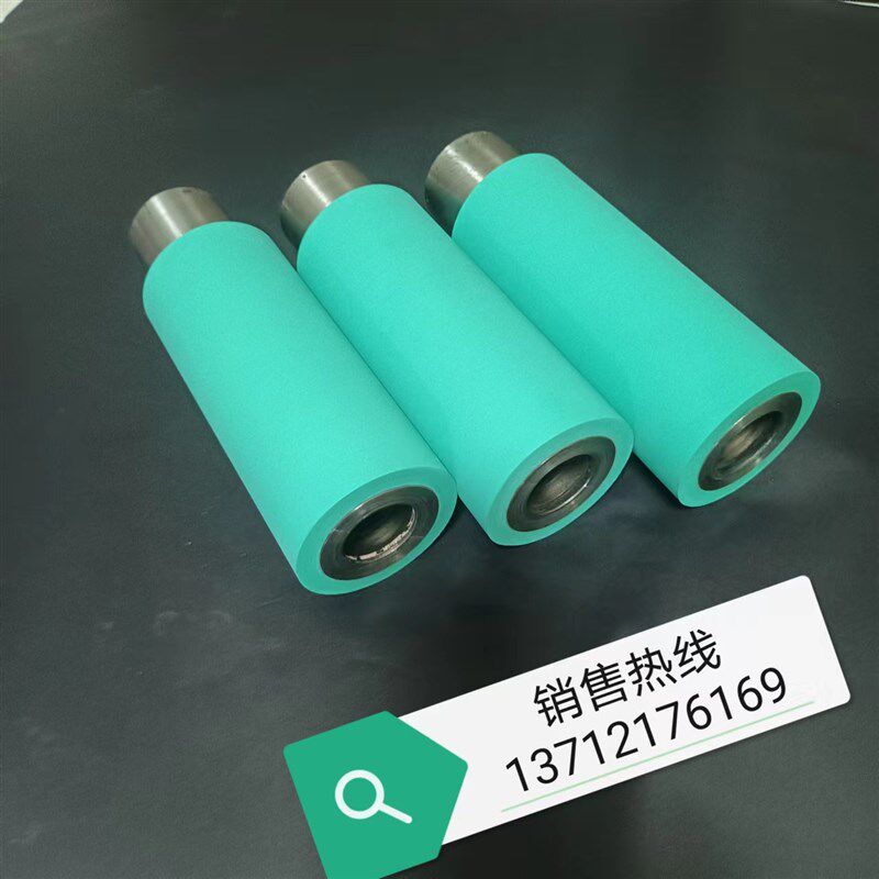 印刷标绿色耐磨丁晴元乙丙橡胶胶辊橡胶轮