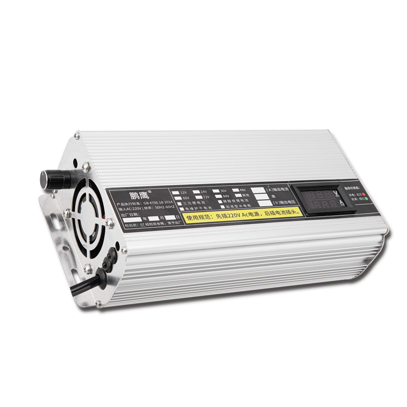 锂电池充电器48v60v72v伏10a快速充电流可调小牛电动车三元铁锂用